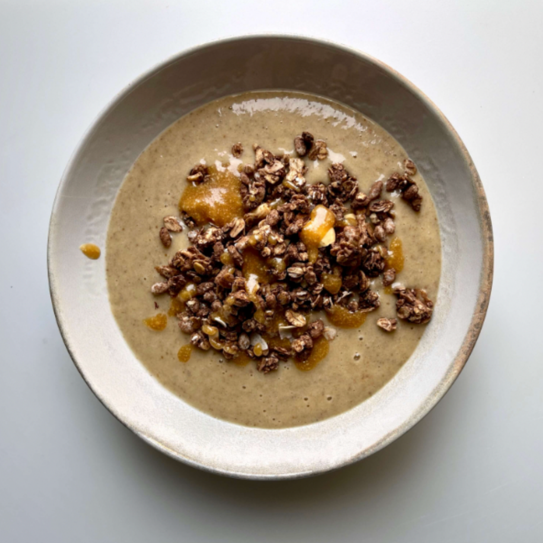 SMOOTHIE BANANA E CARAMELLO VEGANO