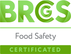 logo certificato di food safety brcgs