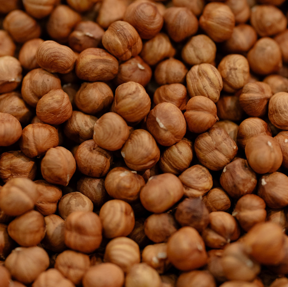 Zoom di nocciole