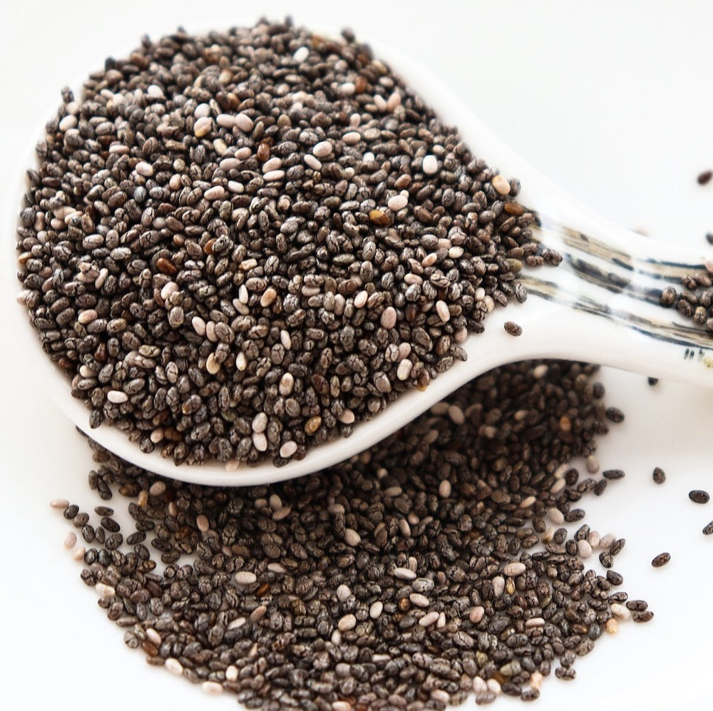 Semi di chia con cucchiaino 