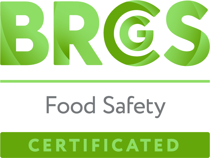 logo certificato di food safety brcgs