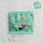 8 pacchi di mandorle ricoperte di cioccolato fondente clemi's market