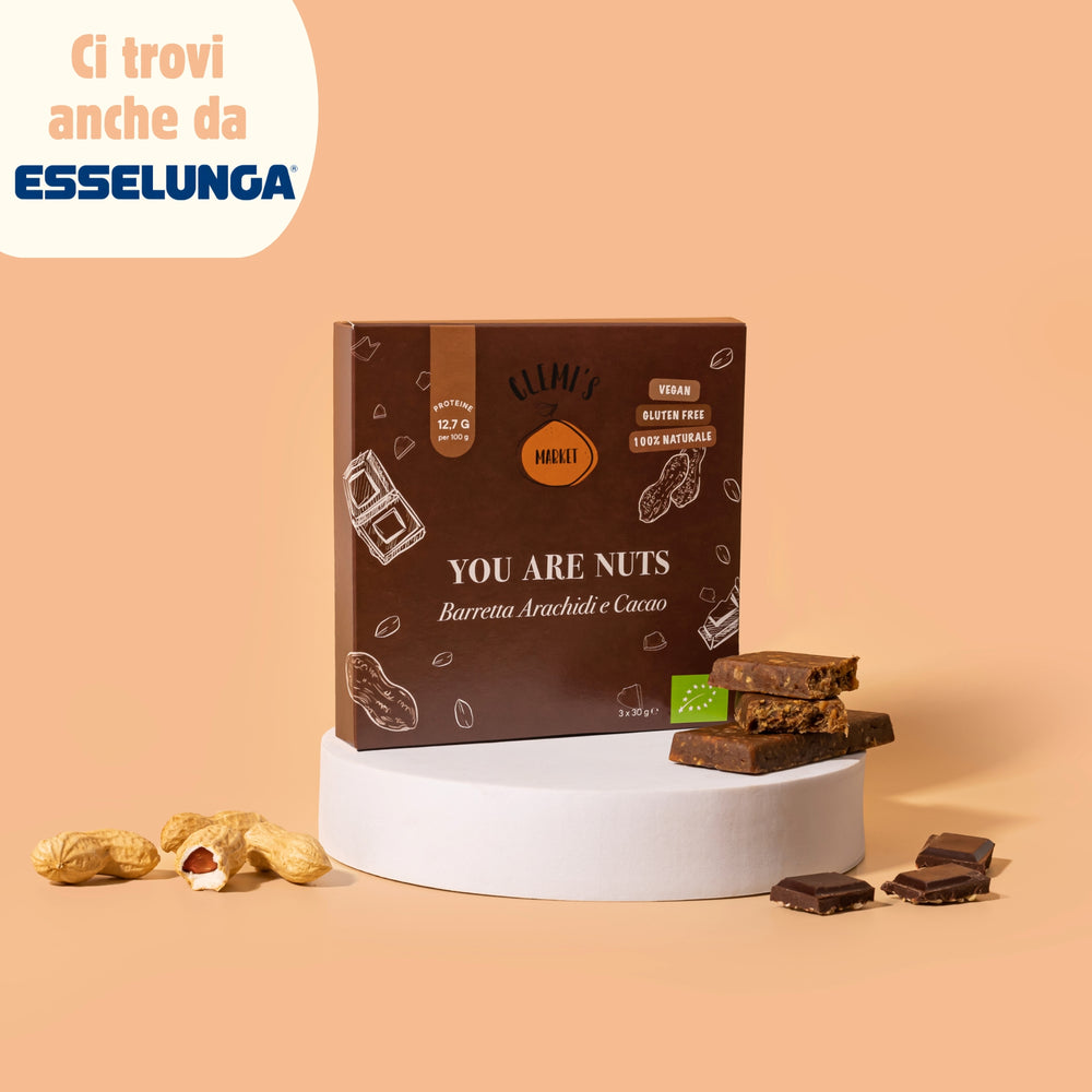You Are Nuts - Peanut & Chocolate Energy Bar