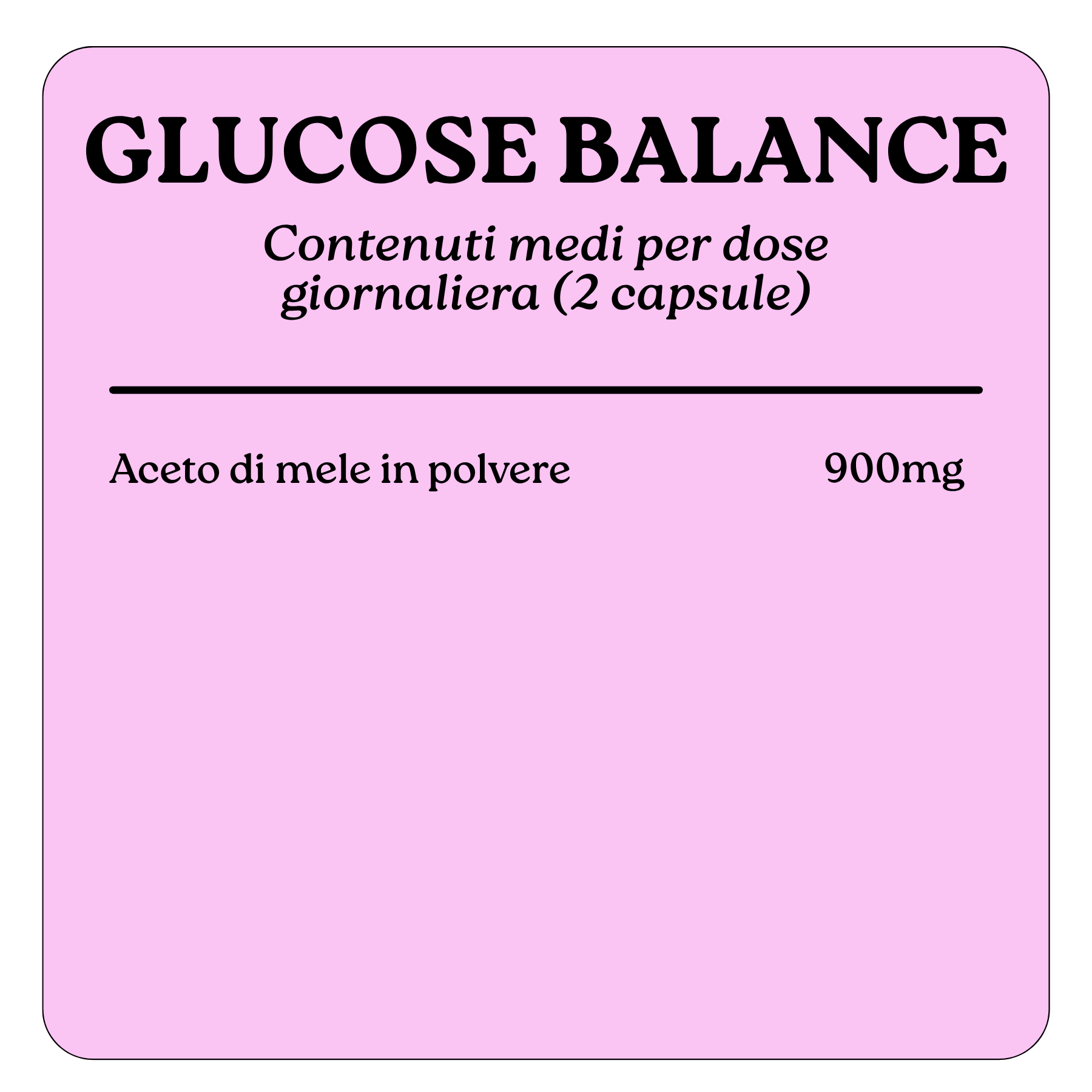Glucose Balance