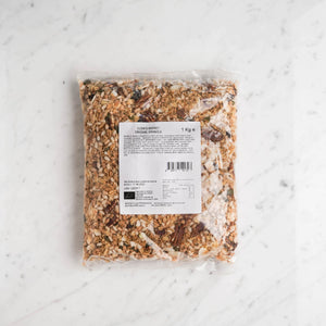 confezione formato famiglia di original granola bio vegan con fiocchi d'avena senza miele